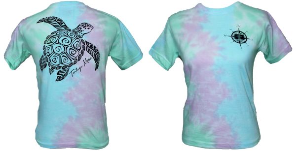 Tribal Turtle Mint Blue/Pink (Youth Only)